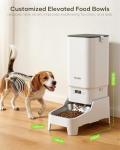 MUBBI Automatic Dog Feeder with Elevated Stand