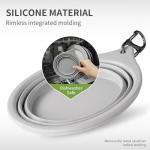 Collapsible Dog Bowl Set for Travel, 2 Pack