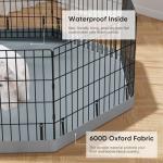 PJYuCien Foldable Dog Playpen with Cover