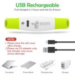 USB Rechargeable LED Dog Collar - Night Safety Light