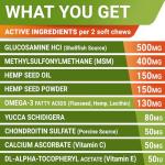 Hemp Chews for Dogs - Hip & Joint Support