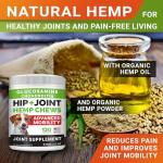 Hemp Chews for Dogs - Hip & Joint Support