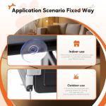 Foldable 4-Panel Dog Playpen with Safety Door