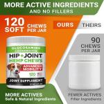 Hemp Chews for Dogs - Hip & Joint Support