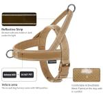No Pull Dog Harness and Reflective Leash Set