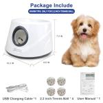 Automatic Ball Launcher for Small to Medium Dogs