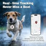 GPS Tracker for Dogs and Cats - Waterproof, Long Battery