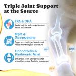 Omega 3 for Dogs – Salmon Oil for Dogs Skin & Coat Health, Fish Oil Supplement for Dog Shedding, Itch & Hot Spot Relief, Allergy Chews with EPA & DHA Fatty Acids for Skin & Joint Support - 180 Ct