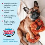 Snuggle Puppy Original Heartbeat Puppy Toy with Real-Feel Pulse and Heat Pack, Plush Comfort Dog Toy for Crate Training, First Nights, and Sleep
