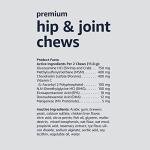 Amazon Basics Premium Dog Hip & Joint Supplement Chews with EPA and DHA, 120 Count (Previously Solimo)