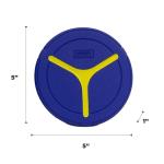 Outward Hound FlyFetch Disc Dog Toy, Durable Rubber, Stand-Alone or Replacement Discs for Launcher, 5", 2-Pack