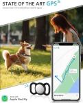 GPS Tracker for Dogs (1 Pack), Mini GPS Cat Tracker, Smart Pet Activity Tracker (iOS Only), No Monthly Fee, Compatible with Apple Find My, Anti-Lost, Finder Tag for Vehicles/Pets/Kids/Items
