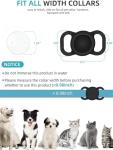 GPS Tracker for Dogs (1 Pack), Mini GPS Cat Tracker, Smart Pet Activity Tracker (iOS Only), No Monthly Fee, Compatible with Apple Find My, Anti-Lost, Finder Tag for Vehicles/Pets/Kids/Items