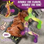 Luudoogs Dog Toys for Aggressive Chewers 2 Pack, Indestructible Dog Toys for Large Dogs, Tough Dogs Chew Toy to Keep Them Busy, Beef Flavored, Gifts for Large Medium Breed