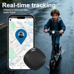 GPS Tracker for Vehicles, GPS Portable Magnetic Car GPS Tracking, Wide-Area Location GPS Tracker for Kids, Dogs, No Subscription Required/No Monthly Fee/No SIM Card Required