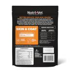Nutri-Vet Skin & Coat Biscuits for Dogs, Tasty Dog Treat, Skin and Coat Supplement, Omega 3 Fish Oil, Made with Omega 3 and Biotin, Fish Oil Treat for Pets, Chicken & Krill Flavor, 16 oz
