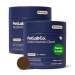 PetLab Co. 22 in 1 Dog Multivitamin - Support Dog's Immune Response, Skin, Coat, Joints & Overall Health - Vitamins A, E, D, B12, Minerals, Antioxidants - Chewable Pork Flavor
