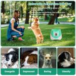 TeqHome Automatic Ball Launcher for Dogs, Dog Ball Thrower Launcher Fetch Machine with 3 Adjustable Distance & 6 Tennis Balls (2 inch),Indoor Outdoor Interactive Puppy Pet Toy for Small to Medium Dogs