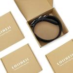 LOIIHEII Premium Leather Dog Collar for Large Dogs - 2-Inch Wide Adjustable Soft Handmade Heavy Duty Collar for Giant Breeds, Durable & Comfortable - Black