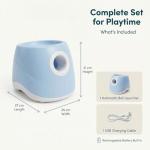 ARIQUELLE PASSION Automatic Ball Launcher for Dogs & Puppies – Interactive Dog Ball Thrower, Tennis Balls for Dogs, ChuckIt Balls, Fetch Toys, Durable for Aggressive chewers (Blue)