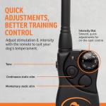 SportDOG YardTrainer 300 Remote Trainer - Off-Leash Safety Tool - Quick-Charge - Waterproof DryTek Technology - Compact E-Collar - Remote Dog Collar - 300-Yard Range