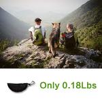 YMETECH 2 Pcs Collapsible Dog Bowls for Travel, Foldable, Portable and Light for Food and Water - (Green+Orange)