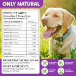 Dog Multivitamin Drops, 15 in 1 Multivitamin Liquid for Dog with Vitamin C-20 Mg, Vitamin D-100 Iu & B1-3,Dog Health Supplements for Skin Care, Joints & Hips,Gut