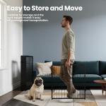 Simple Deluxe Dog Playpen Outdoor Indoor, 24 Inch 8 Panels Dog Fence for Small Dogs Puppy, Perfect Dog Pen for Camping, Yard, RV, Garden Fence, Black