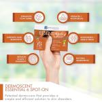 Dermoscent Essential 6 spot-on - Dog Skin Care for Dandruff & Allergy Relief with Vitamin E Oil - Anti Itch for Dogs - Dog & Small Mammals 0-10 kg - 4 Pipettes of 0.6 ml