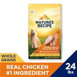 Nature′s Recipe Chicken, Barley & Brown Rice Recipe Dry Dog Food, 24 lb. Bag