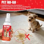 Dog Potty Training Spray for Dogs & Puppies, No-Go Spray & Here Potty Training Spray, Puppy Potty Training Aid for Housebreaking, Safe Gentle Formula, Natural Indoor & Outdoor Use, 3.4Floz 2Pcs
