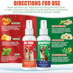 Dog Potty Training Spray for Dogs & Puppies, No-Go Spray & Here Potty Training Spray, Puppy Potty Training Aid for Housebreaking, Safe Gentle Formula, Natural Indoor & Outdoor Use, 3.4Floz 2Pcs