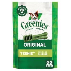 Greenies Natural Dental Dog Treats, Teenie Size