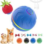 2026 T01 Interactive Dog Toys Dog Ball, Automatic Rolling and Bouncing Moving Dog Toy, Durable and USB Rechargeable, Fun Smart Toy for Puppy, Small, Medium and Large Dogs, Dog Toys to Keep Them Busy