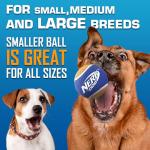 Nerf Dog Tennis Ball Blaster Dog Toy Gift Set, Tennis Ball Dog Fetch Toy Launches up to 50 ft, Dog Ball Thrower for All Breeds Includes Green Tennis Ball Launcher and 3 Dog Tennis Balls