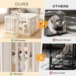 LoveTail Clear Dog Playpen with Door, 8 Panels