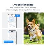 GPS Dog Tracker with Health Management and Fence