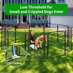 Extra Wide 12-Piece Heavy-Duty Dog Playpen