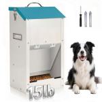 Automatic Large Breed Dog Food Dispenser 15lbs
