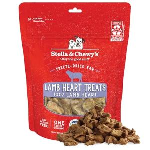 Stella & Chewy's Freeze-Dried Lamb Heart Dog Treats