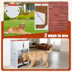 GADFISH Large Automatic Dog Feeder with Lockable Door