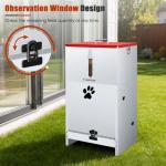 GADFISH Large Automatic Dog Feeder with Lockable Door