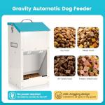 Automatic Large Breed Dog Food Dispenser 15lbs