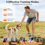 Remote Dog Training Collar for Two Dogs, 3300ft