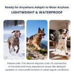 GPS Dog Tracker with Health Management and Fence