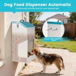 Automatic Large Breed Dog Food Dispenser 15lbs