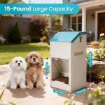 Automatic Large Breed Dog Food Dispenser 15lbs