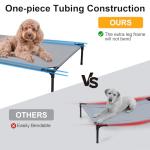 30'' Elevated Cooling Dog Bed with Pillow