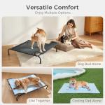 Sweetnight Elevated Waterproof Dog Bed for Large Dogs