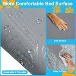 30'' Elevated Cooling Dog Bed with Pillow